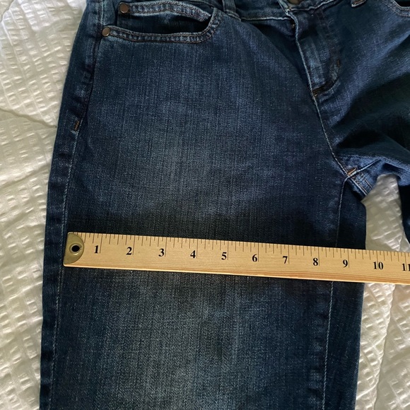 Eileen Fisher Dark Wash Straight Leg Cotton Organic Casual Jeans. Size: 4 - Picture 6 of 13